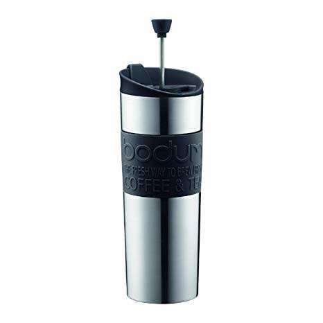 Bodum Travel Press, Stainless Steel Travel Coffee & Tea Press